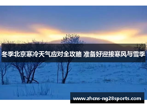 冬季北京寒冷天气应对全攻略 准备好迎接寒风与雪季